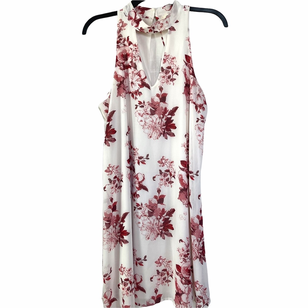 Miami Open Front Floral Dress